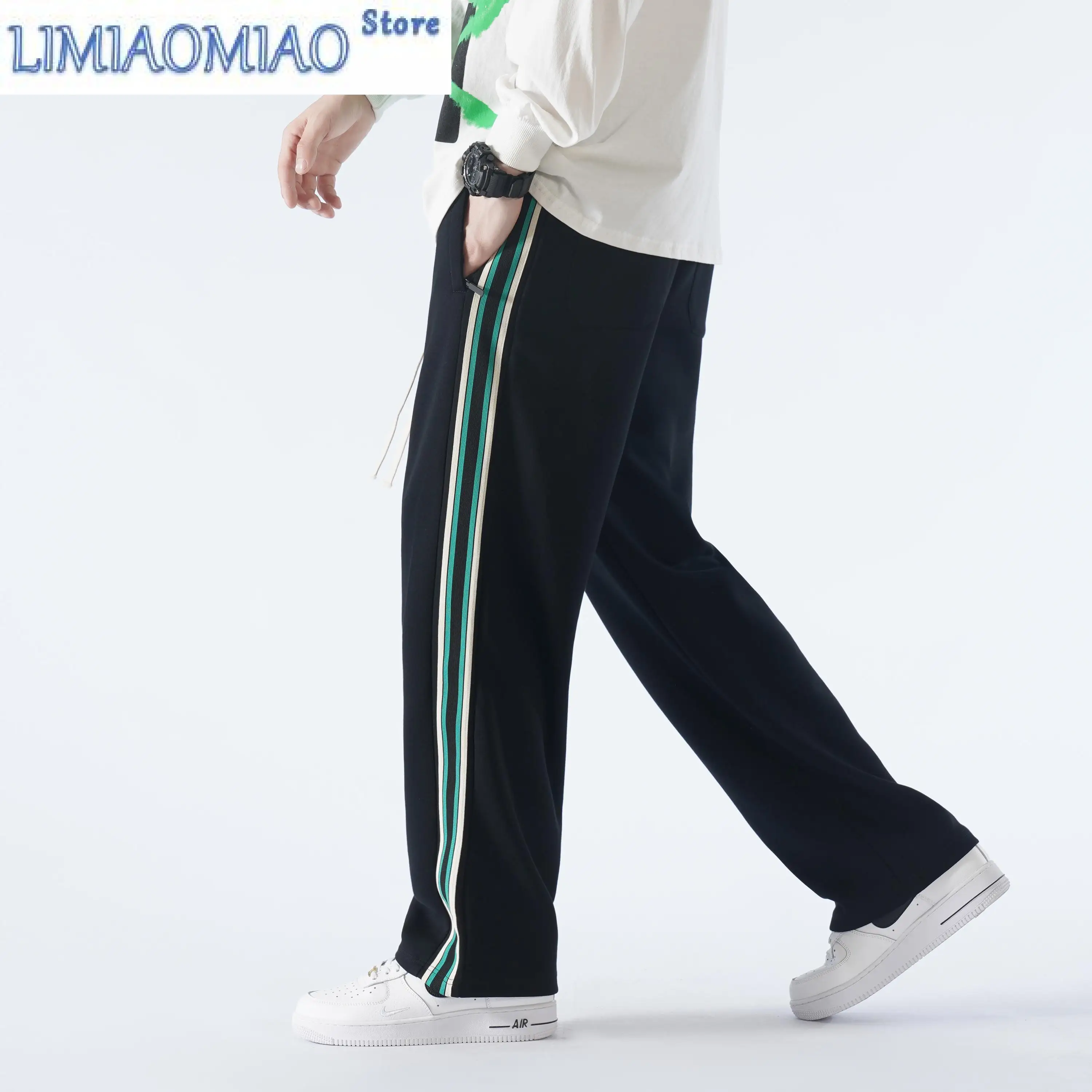 2025 New Spring And Summer Large Size Extended Pants For Men Tall And Tall 190 Extra Long Leg Casual Sports Pants 110-115-120cm