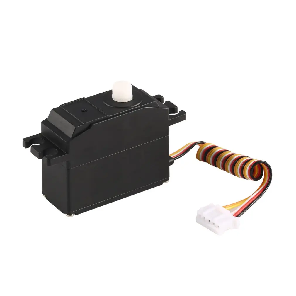 

1PC Plastic Gear Servo 4.8-6V for 1/12 Wltoys 12428 12423 RC Car Truck Model Steering Parts RC Toys Accessories Dropshipping