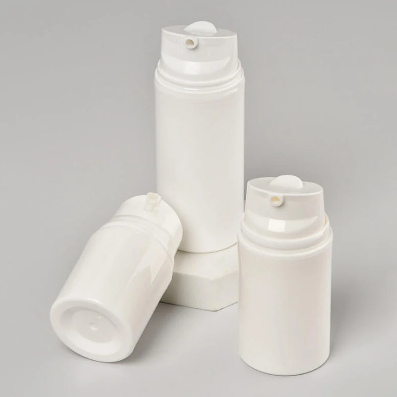 30-150ml Vacuum Pump Bottles Empty Refillable Makeup Cosmetics For Cream Gel Moisturizers Liquid Lotion Bottles Travel Dispenser