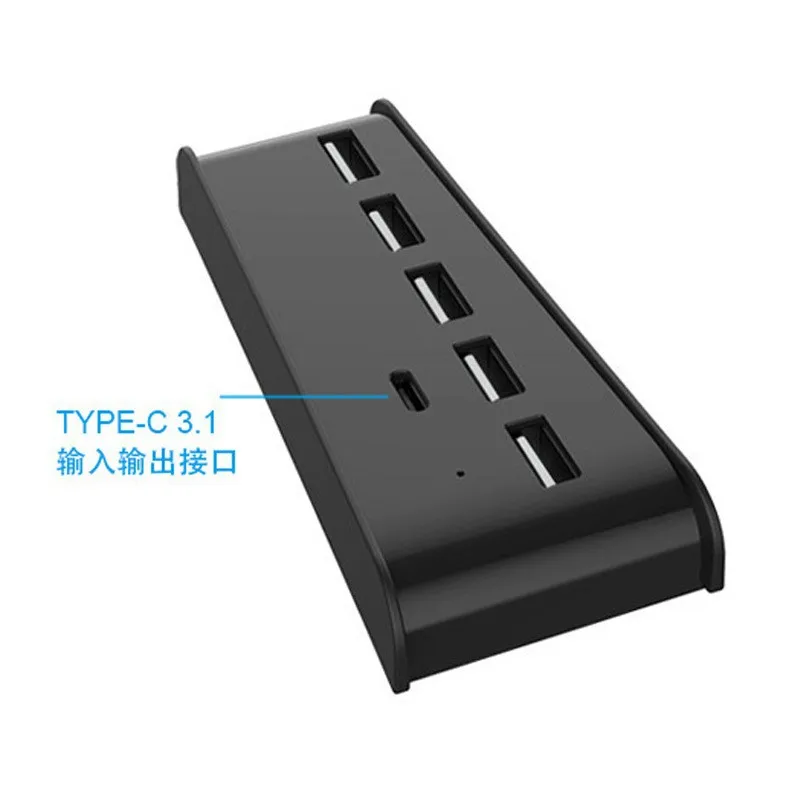 1 to 6 Multi Ports USB Hub For PS5 USB3.0 Console Splitter Expander Adapter Game Console 5 Ports Hub For Playstation 5