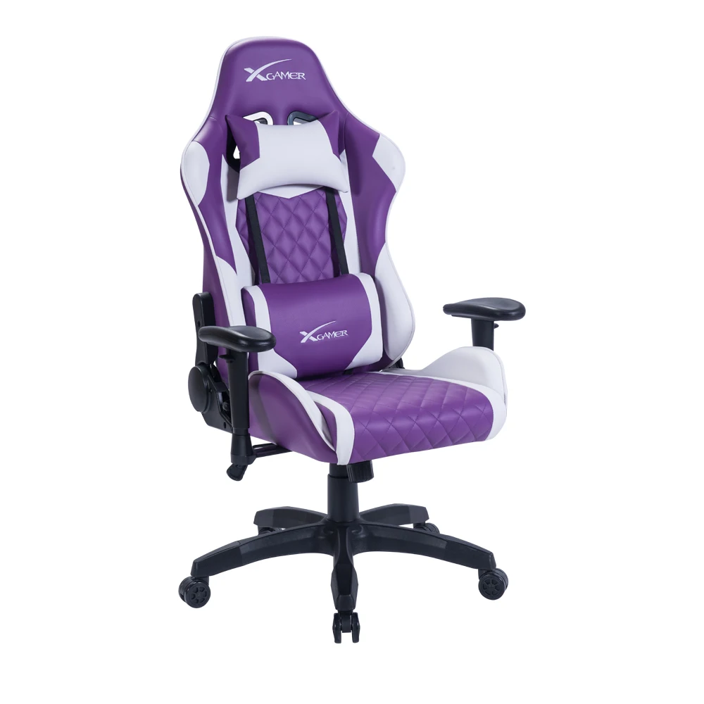 Wholesale Gaming Chair Racing Style High-back Pvc Leather Office Chair Computer Purple Gaming Chairs