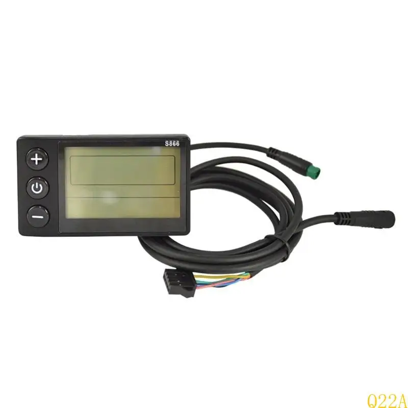 

Q22A S866 Electric Vehicle Electric Scooter Meter LCD Power Display Meter