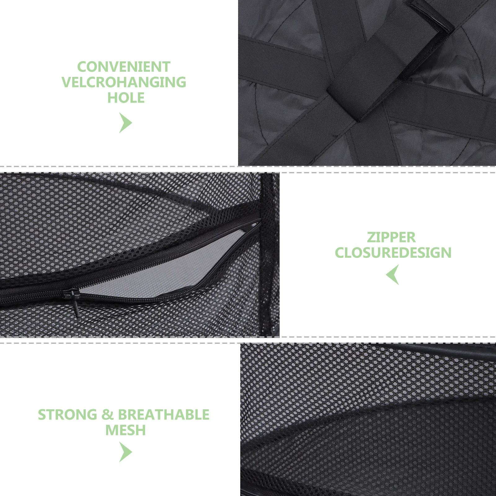 

1 set Foldable Rack Large Herb Drying Net Sturdy Lightweight Mesh Outdoor Hanging Storage Separate Layers Fish