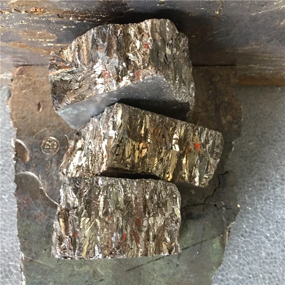 Tellurium Ingot High Purity Te Metal Block 4N for Experiment DIY Simple Substance Element Collection