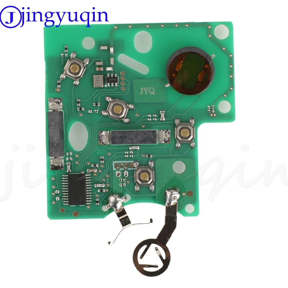 JYQ Car Remote Key Circuit Board ID46 PCF7952 433Mhz For Renault Koleos 2009 - 2016 Hands Free Keyless Smart Card Control Fob