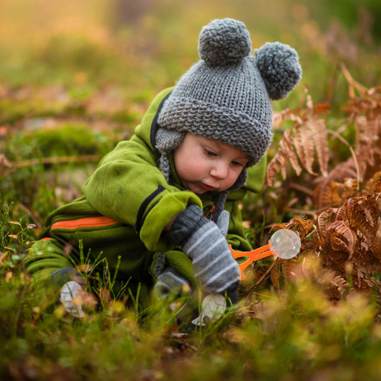 

3Pcs Insect Catcher Tongs for Kids Safe Educational Outdoor Exploration Tool Nature Learning Bug Scooper Scissors Children