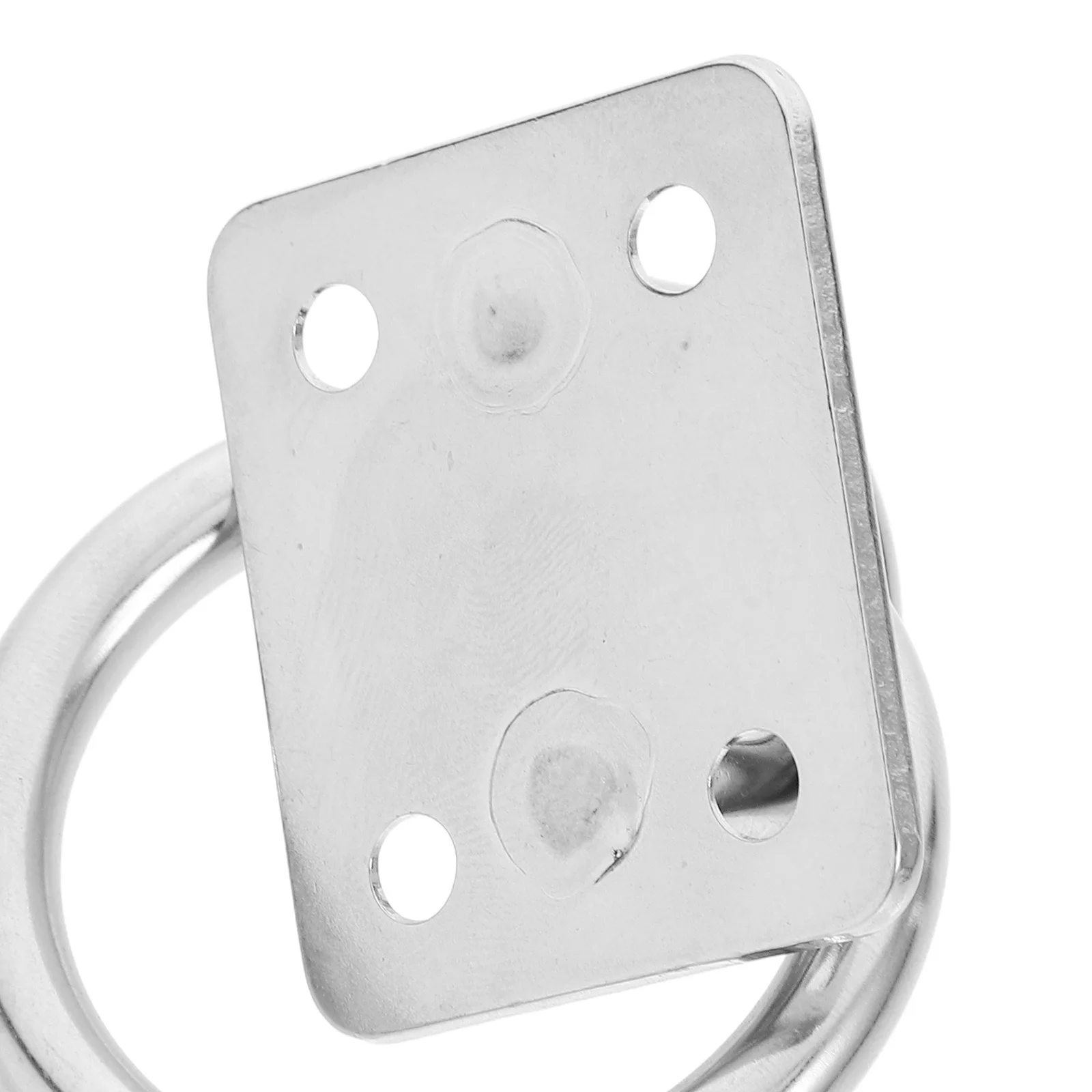 

Heavy Duty Stainless Steel Pad Eye Plate Hook Ceiling Mount Hanger For Hammock Wall Deck Tree Durable Ceiling Anchor Hook