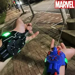 New Ml Legends Spiderman Web Shooters Toy Spider Man Wrist Launcher Cosplay Peter Parker Akcesoria Rekwizyty Rękawiczki Na Urodziny