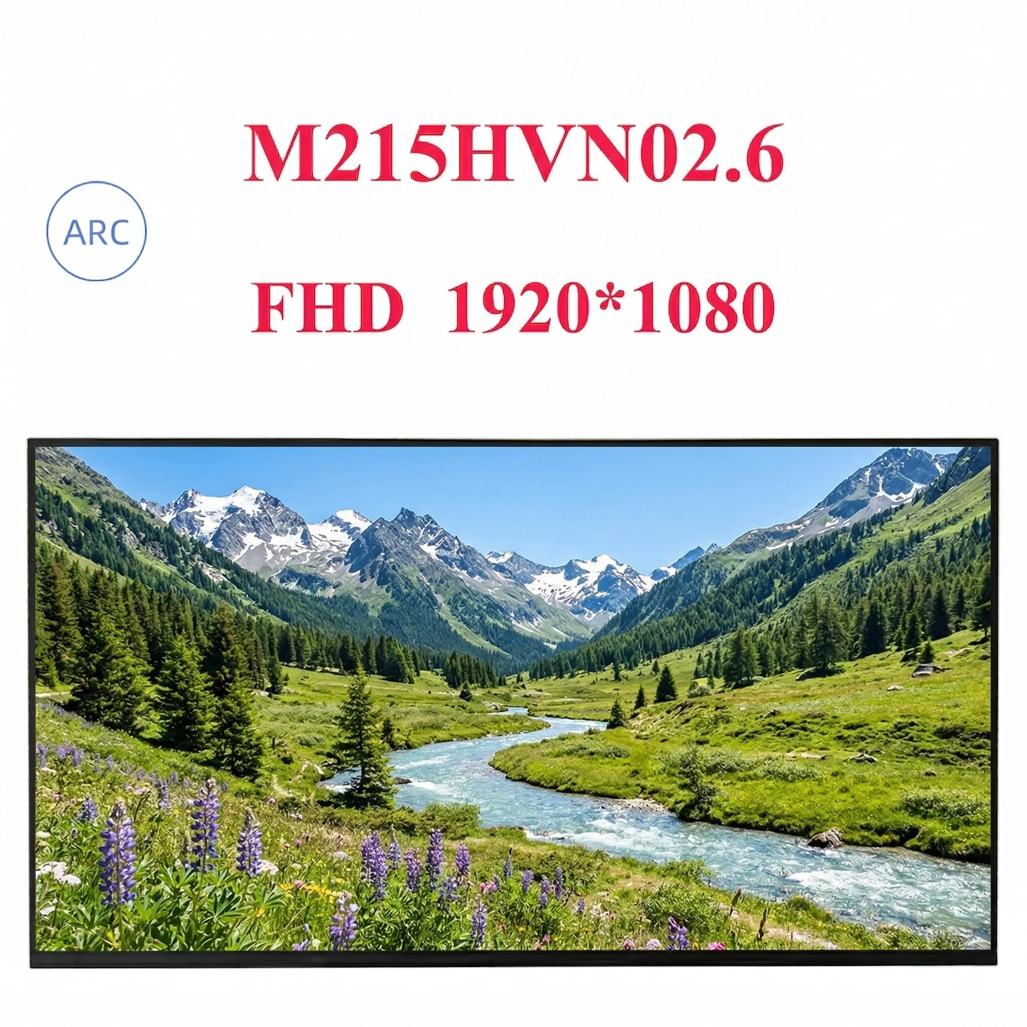 

21.5 Inch FHD M215HVN02.6 1920x1080 LVDS 30 Pin LCD Display Panel Industrial Monitor Non-Touch Screen