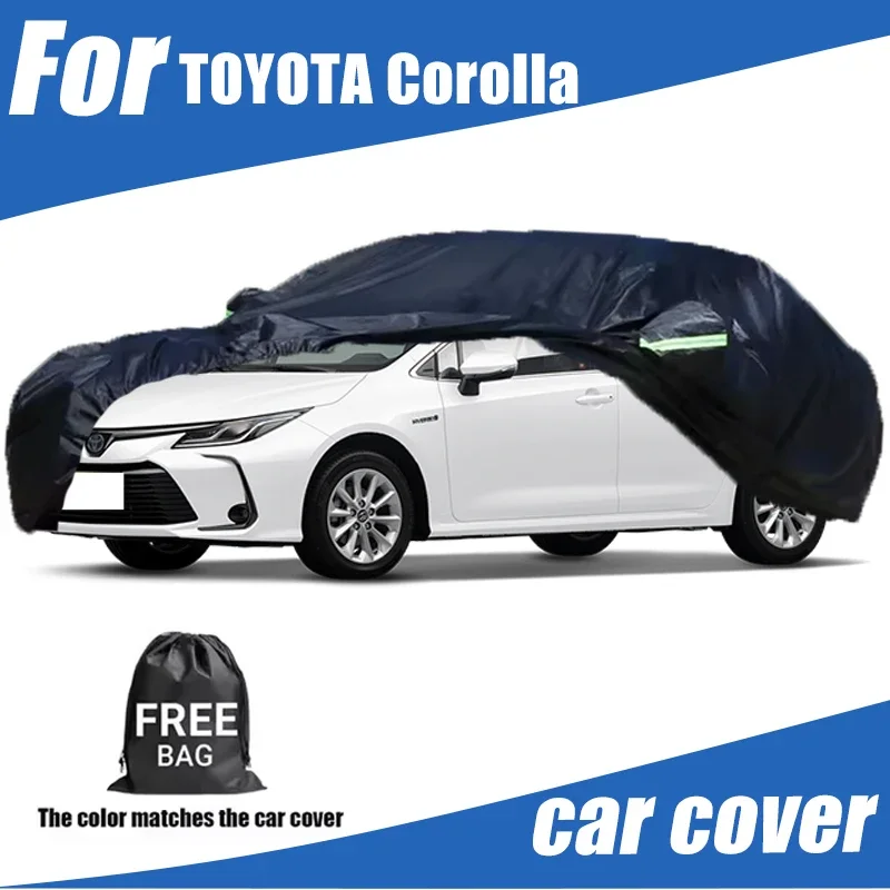 

Всесезонный чехол для автомобиля TOYOTA Corolla: водонепроницаемый, пылезащитный, УФ-защитный, снегозащитный, устойчивый к царапинам, полная защита