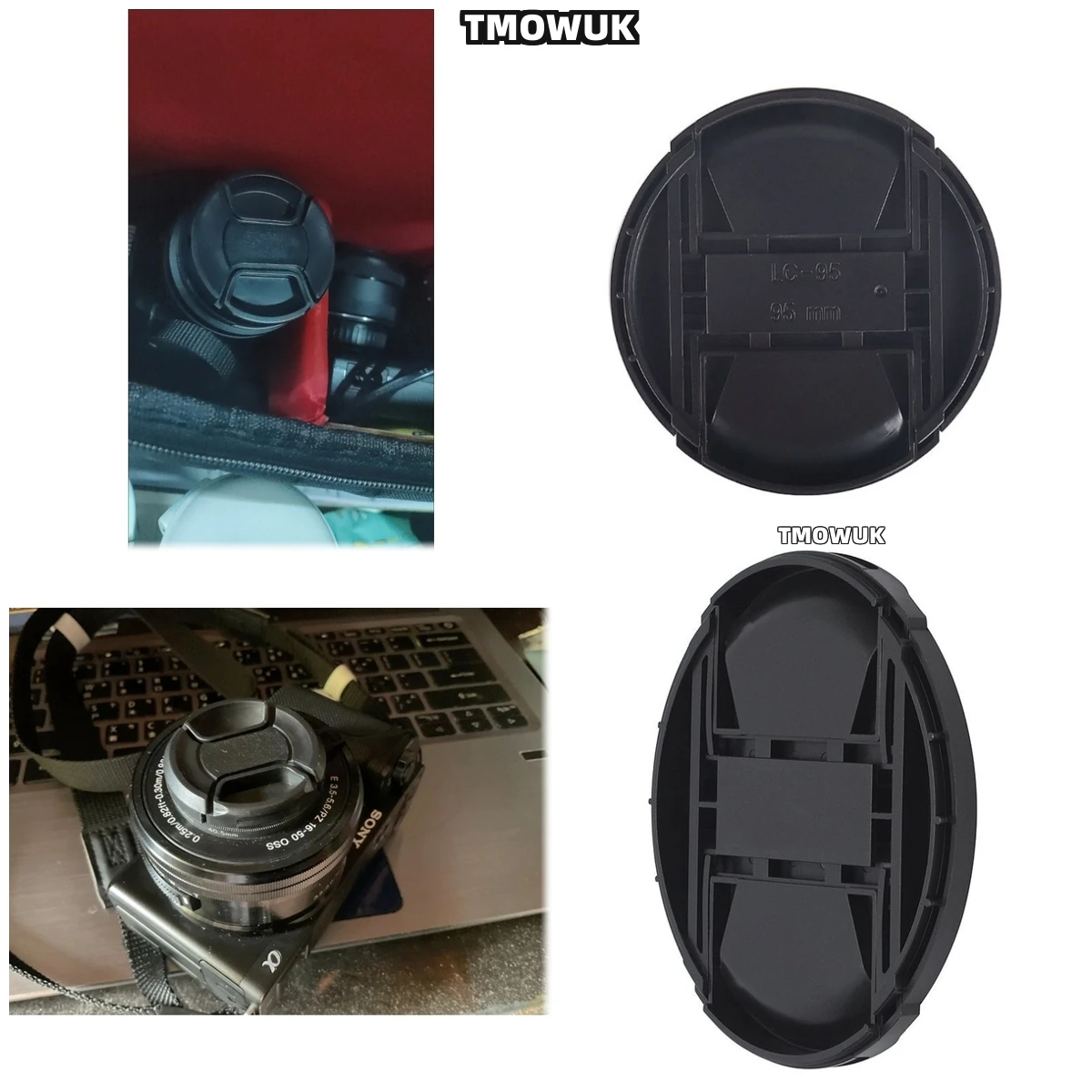 

For Nikon D3X D4 D4S D5 D6 D70 D70s D80 D90 D100 Camera Lens Cap Protective Cover Center Pinch Snap-on 49mm 52 55 58 62 67 72 77