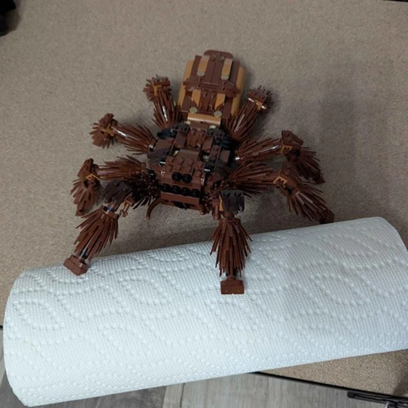 410 قطعة مكعبات بناء MOC إبداعية RSA Spider قابلة للبناء مجموعة ألعاب مجسمة Arthropod للأولاد - هدية عيد ميلاد وعرض سطح المكتب