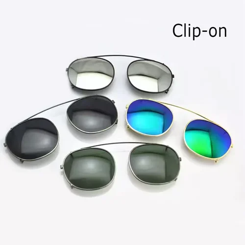 Imagen 1 del producto Johnny Depp Lemtosh gafas de sol polarizadas Clip-on hombres mujer marca de lujo gafas Vintage