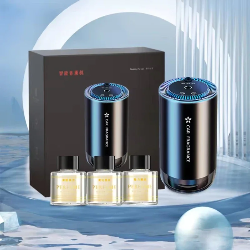 Difusor de Aroma inteligente para coche, cielo estrellado con lámpara de ambientador, difusor de aromaterapia con aceite esencial de 50ml, distribución de olores para el hogar