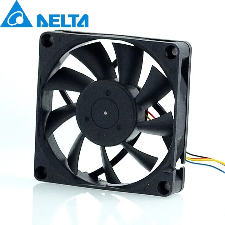 New and AUB0712MB 7015 70mm 12V 0.24A 7cm 4pin PWM  CPU cooling fan for Delta 70*70*15mm