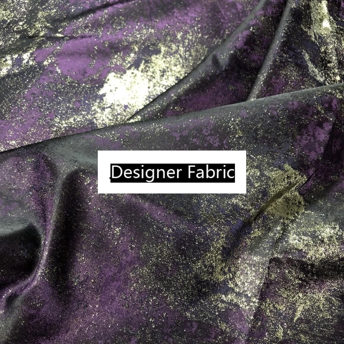 

Niche Designer Fashion Yarn-Dyed Jacquard High-End Designer Vintage Purple Fabric 1 Meter