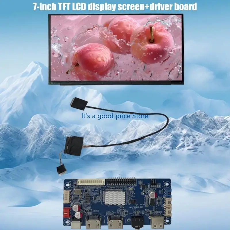  7inch TFT LCD Display Touchable Module Screen FL5893 Driver Board Replacement