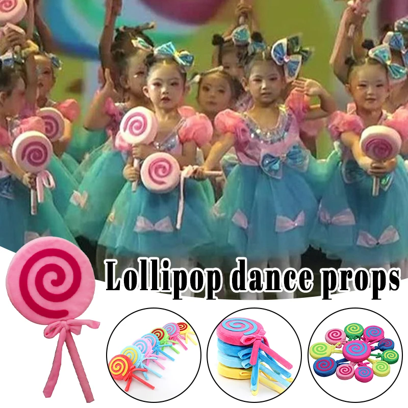 

Kids Halloween Lollipop Wand Princess Dress Up Accessories Sweet Candy Photography Props Carnival Rainbow Dance Performance