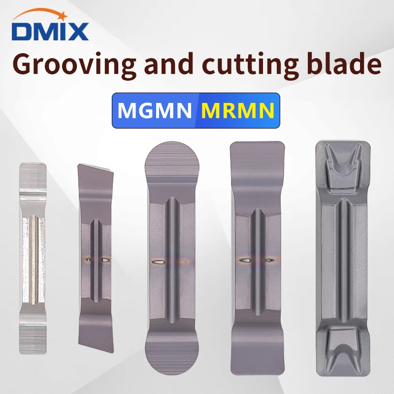 

DMIX MGMN Groove Inserts MRMN Arc Groove Cutting CNC lathe insert For Stainless Steel For Copper Aluminum quenched MGEHR MGNVR