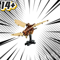 In Stock 10363 Building Block Brick Airplane Leonardo da Vinci's Flying Machine Assemble For Children Christmas Birthday Gift