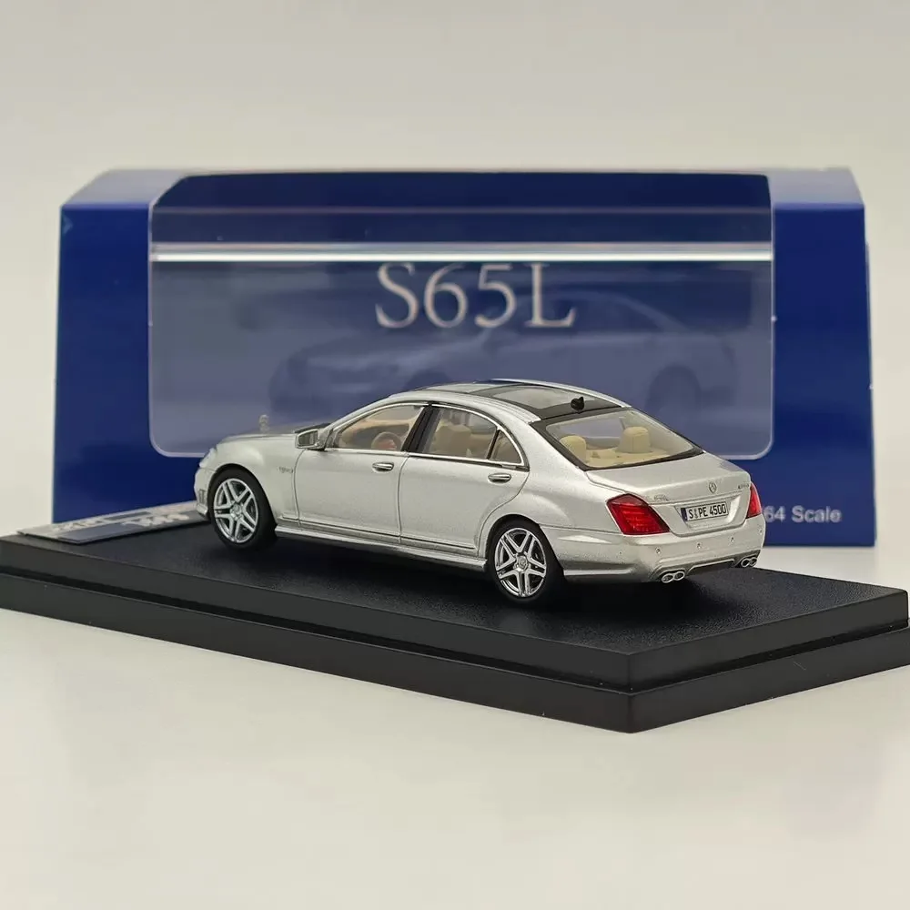 SW 1:64 BENS S65L W221 S-class simulation alloy car model