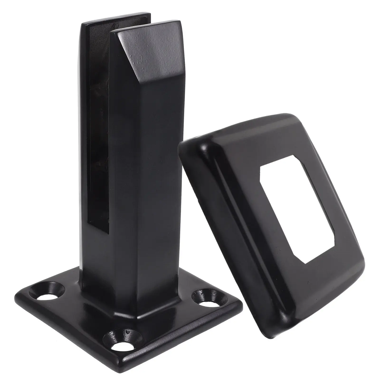 

Glass Clip Stainless Steel Heavy Duty Glass Clamp for Indoor Stair Balcony Floor Mounting Railing Bracket Fixing