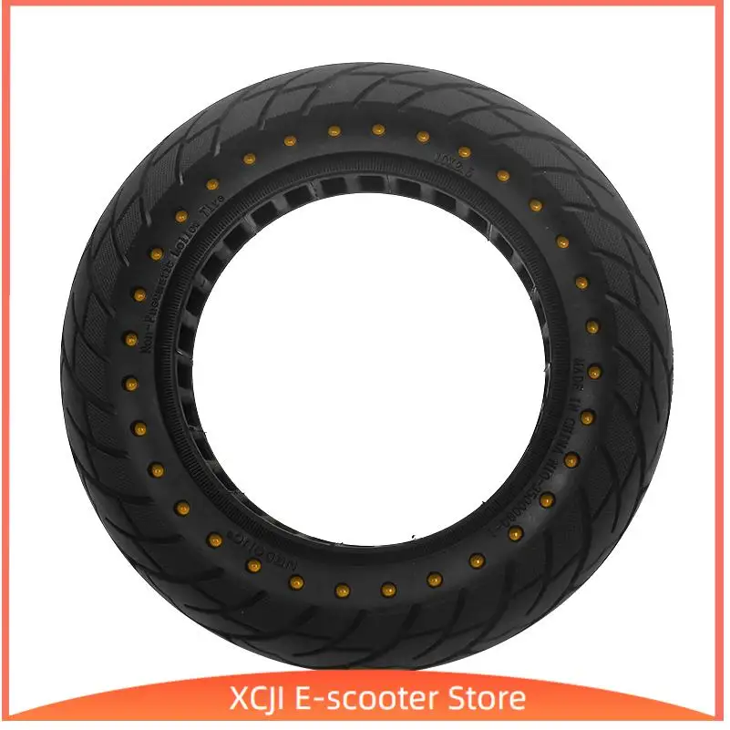 

10-дюймовая цельнолитая шина 10X2.5 10X2.50, подходит для электросамокатов, резиновая шина с точечным сотовым рисунком, запчасти из резины.