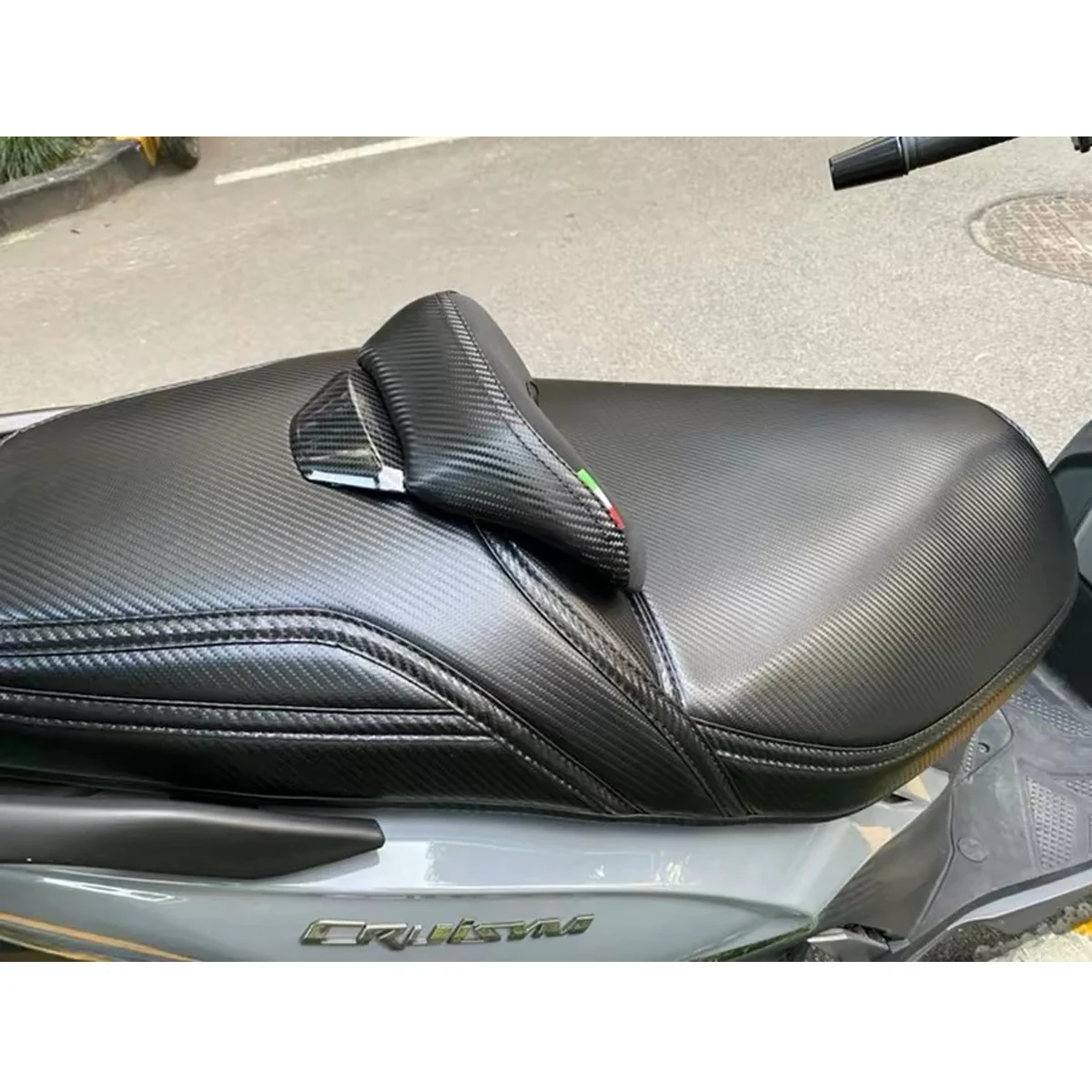 Motorcycle upgrade accessory seat cover lumbar passenger backrest cushion cover Fit For SYM Cruisym 180 150X Cruisym150GT 2023