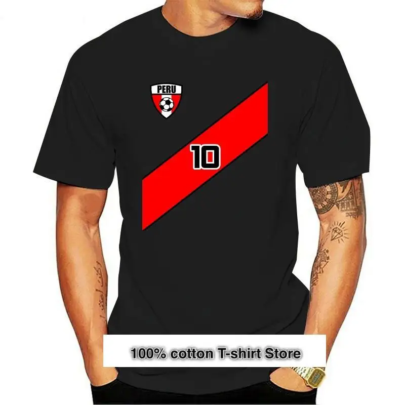 Camiseta con estampado en 3D para hombre, camisa de fútbol, equipo peruano, fresca, verano, nuevo estilo