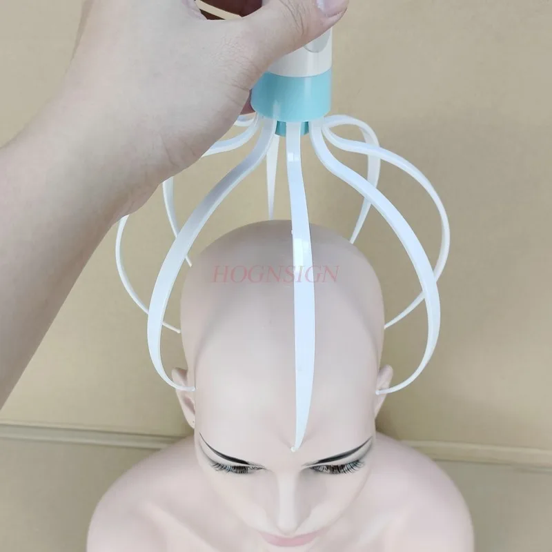 Electric head massager head therapy meridian comb household scalp massage comb kneading soul extractor scratching head artifact