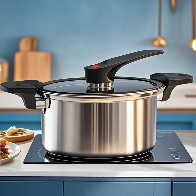 

진공저압냄비 azi솥 스텐 인덕션겸용 2-4인용 진공냄비