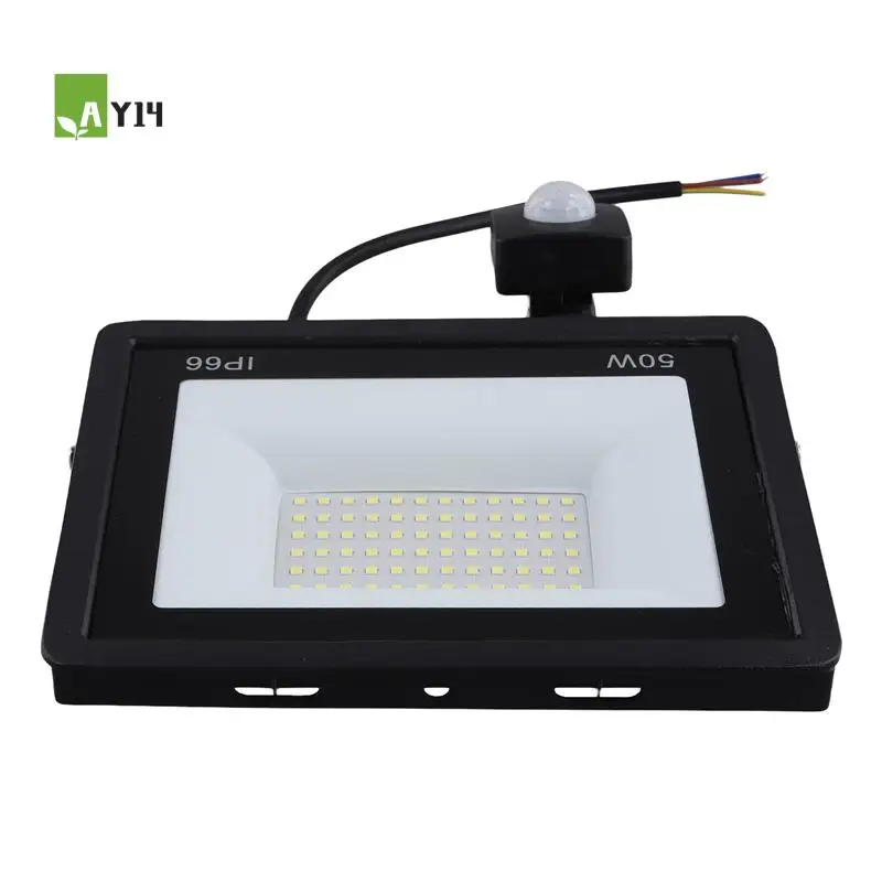 

AY14 -Sensor LED Flood Light 50W, Induction Spotlights IP66 Waterproof Ideal For Street, Square & Outdoor Lighting