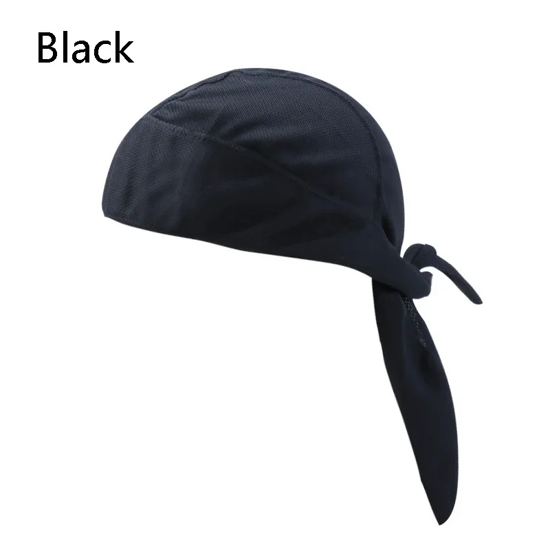 Men Women Quick Dry Pure Cycling Cap Head Scarf Running Riding Bandana Headscarf Ciclismo Pirate Hat Hood Headband