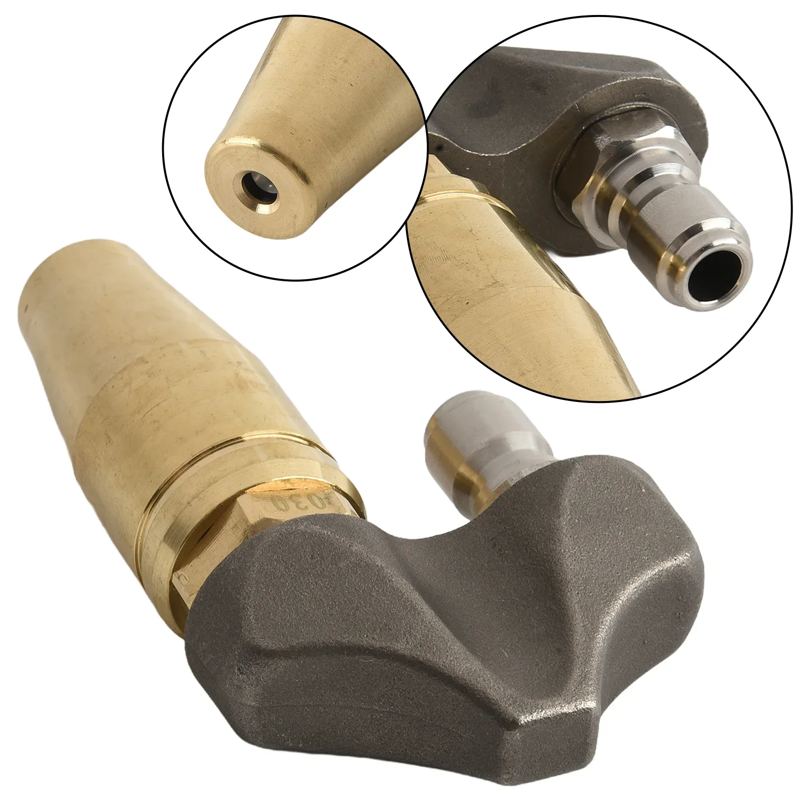 

Heavy Duty Pipe Clearing Nozzle Designed for High Pressure Duct Cleaning Equipment with Easy Attachment Features