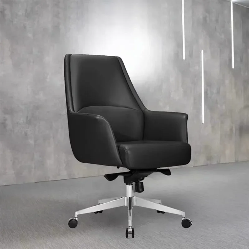 High Back Rolling Office Chair Home Arm Chair Lounge Computer Office Chair Ergonomic Swivel Cadeira Ergonomica Office Furniture