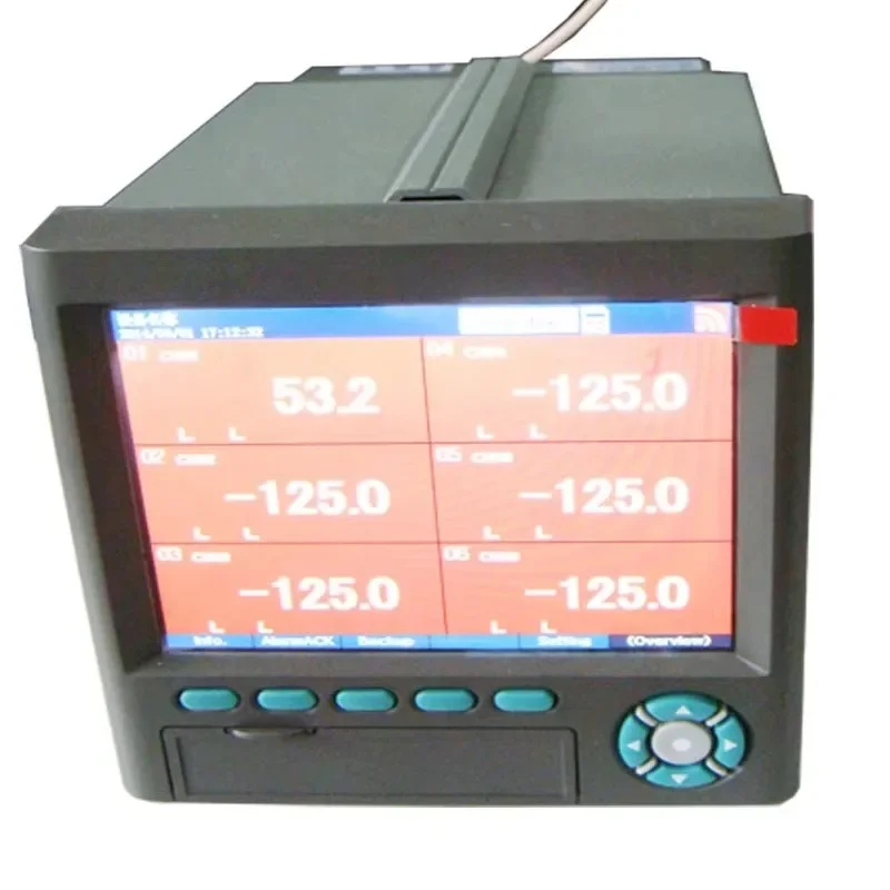 

【Лучшие продажи】Высококачественный многоканальный безбумажный универсальный регистратор с цветным дисплеем