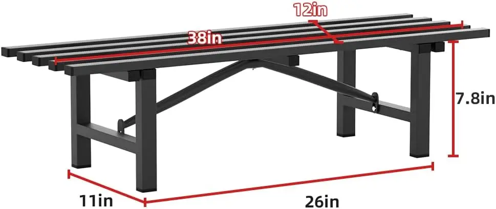 

Алюминиевая подставка для растений премиум-класса — решение для домашнего декора и наружного сада емкостью 300 фунтов, L37,8 x W11,4 x H7,9 дюйма