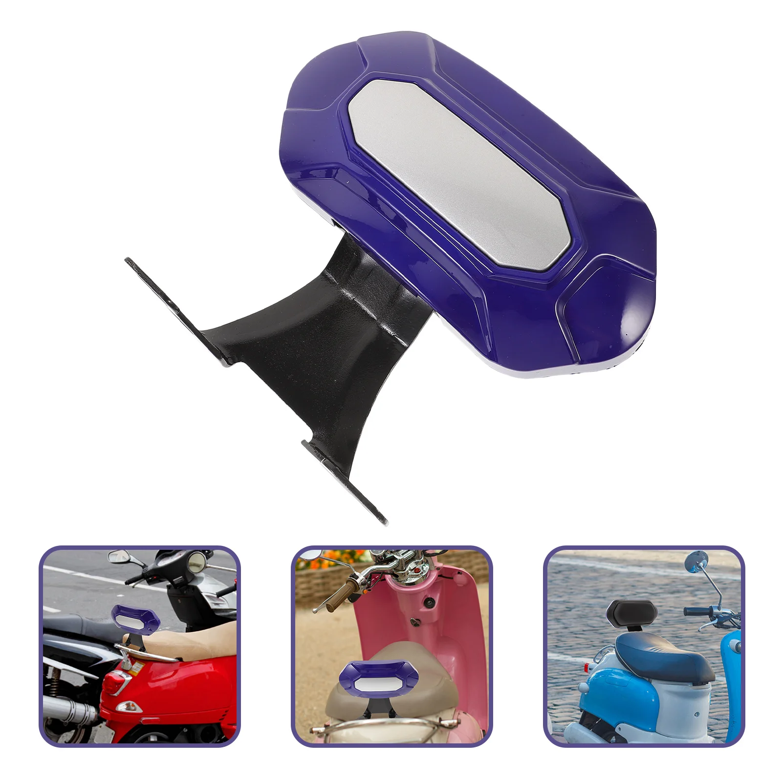 

Passenger Backrest Pad Motorcycle Rear Seat Cushion For Motorbike Accessories Detachable Scooter Backrest Support