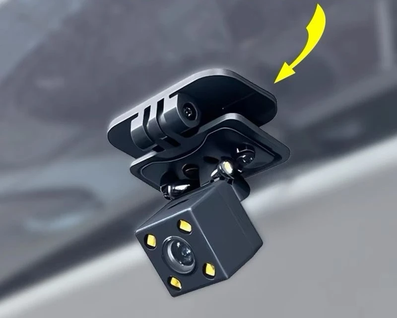 

2 шт. регулируемых крепежных кронштейнов для задней камеры, универсальная клейкая основа, специальный кронштейн для автомобильного видеорегистратора и камеры заднего вида.