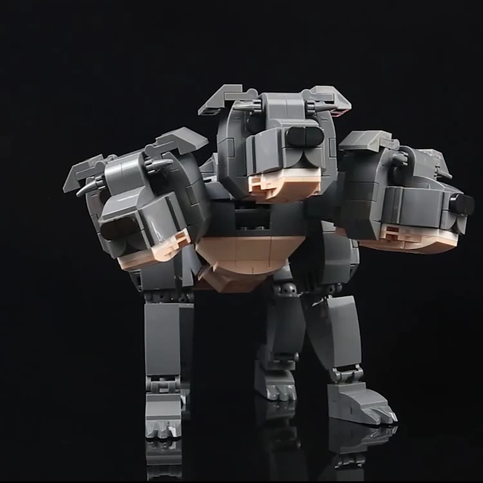 88010 737pcs Cerberus Three-Headed Hellhound Building Blocks Mythical Creature Model Bricks Toys for Collectors Gifts