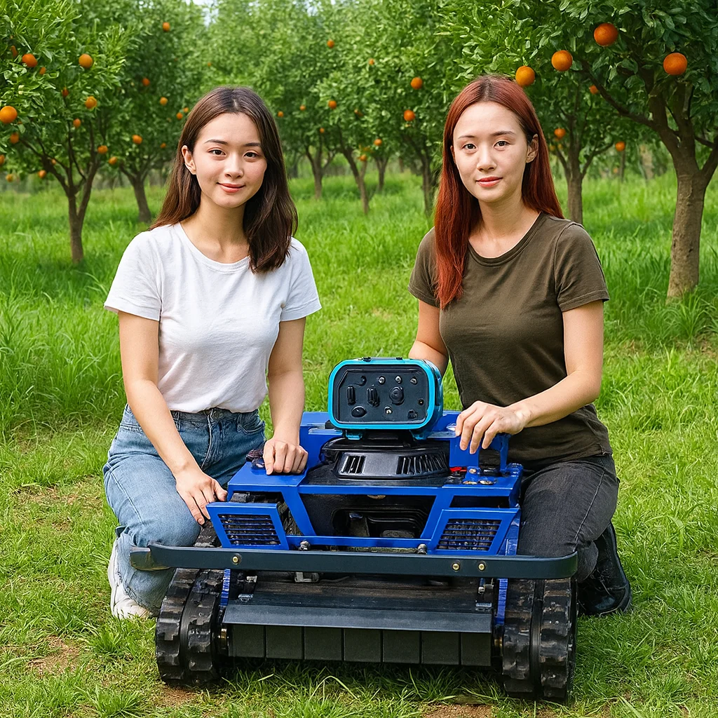 Customized CE Approved Lawn Mower - Multifunctional Remote Control Flail Mower for Professional Farming‌