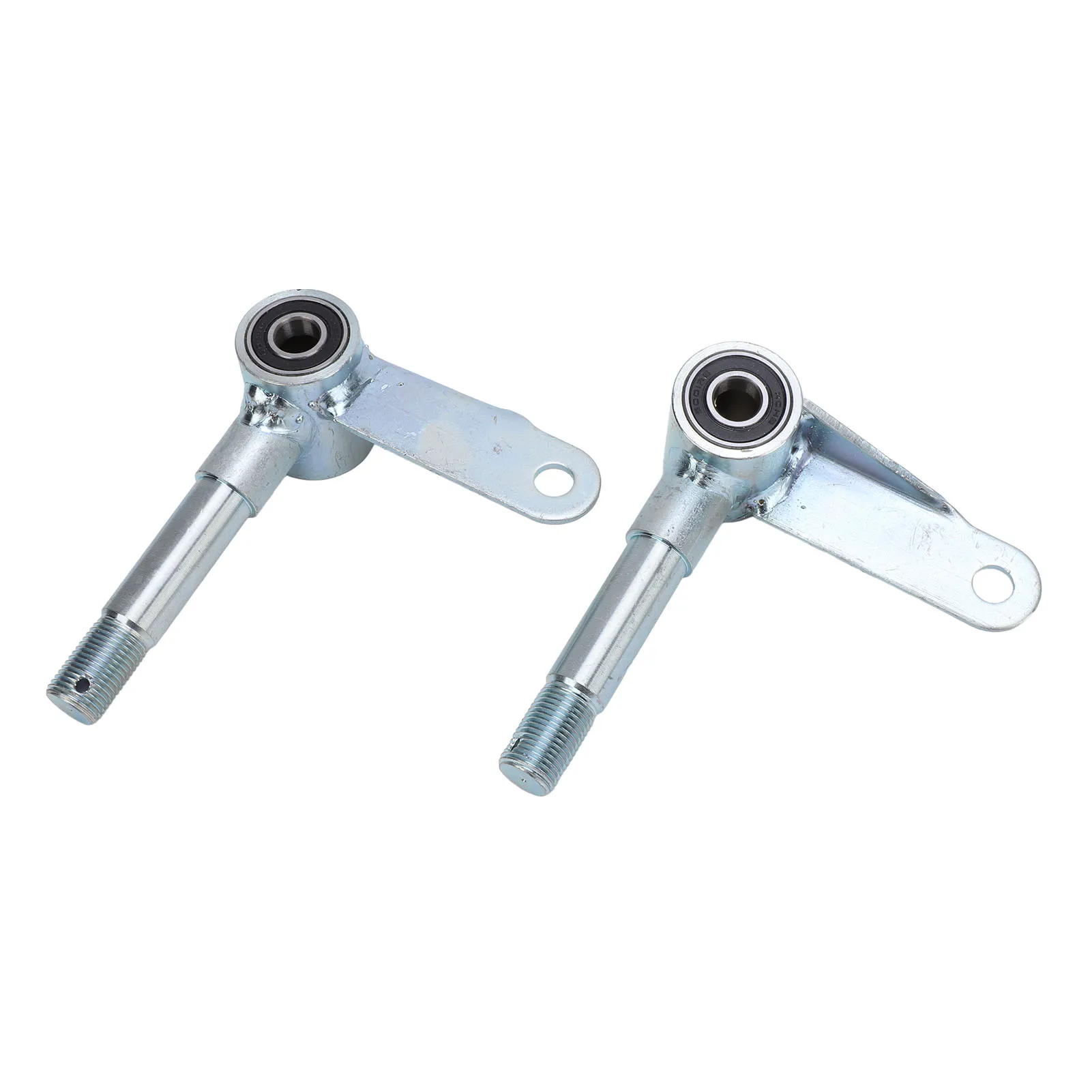 15mm Front Wheel Steering Knuckle Spindle for 110cc 125cc 168 200F Go Kart Quad ATV Buggy Front Steering Knuckle Axle Replacemen