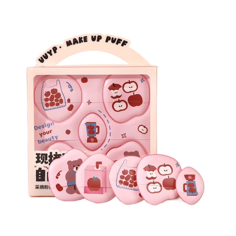 Professional แป้งพัฟแต่งหน้าฟองน้ํา Soft Foundation Blender สําหรับ Liquid Cushion สนุกหยิบเครื่องมือความงาม