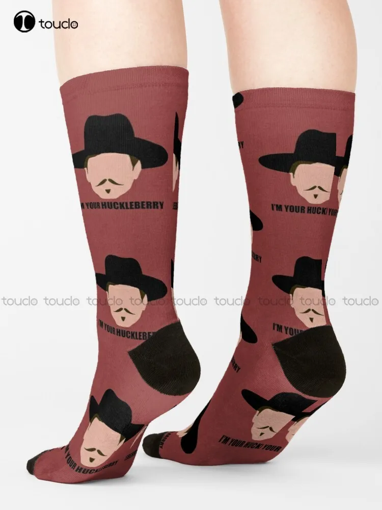 

I'M Your Huckleberry Socks Bride Socks Unisex Adult Teen Youth Socks 360° Digital Print Harajuku Streetwear Gd Hip Hop Gift Art