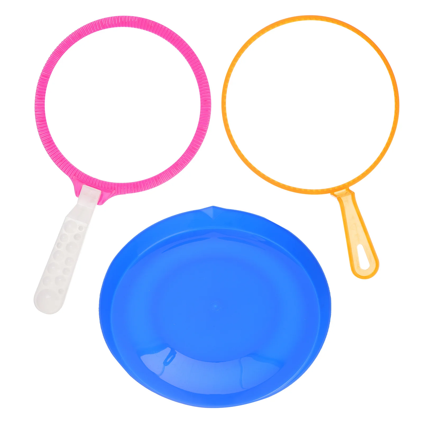 Ensemble de cercles à bulles 3 pièces, fabricant de bulles, jeu en plein air pour enfants, bulles aléatoires, bulles soufflantes