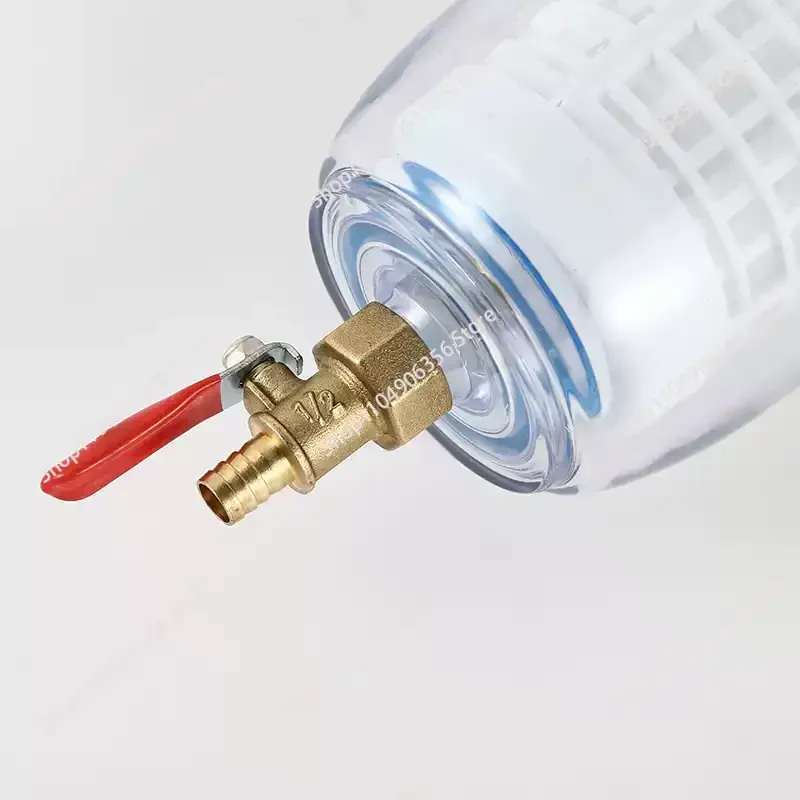 10 Inch Transparent Backwash Pre Filter Water Purifier for Farm Livestock High Pressure Cleaner Exhaust Filter