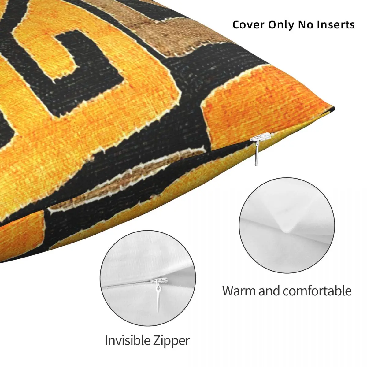 Contemporary African Mud Cloth Pillowcase Printing Fabric Cushion Cover Decorative Ancient Throw Pillow Case Cover Seater Square