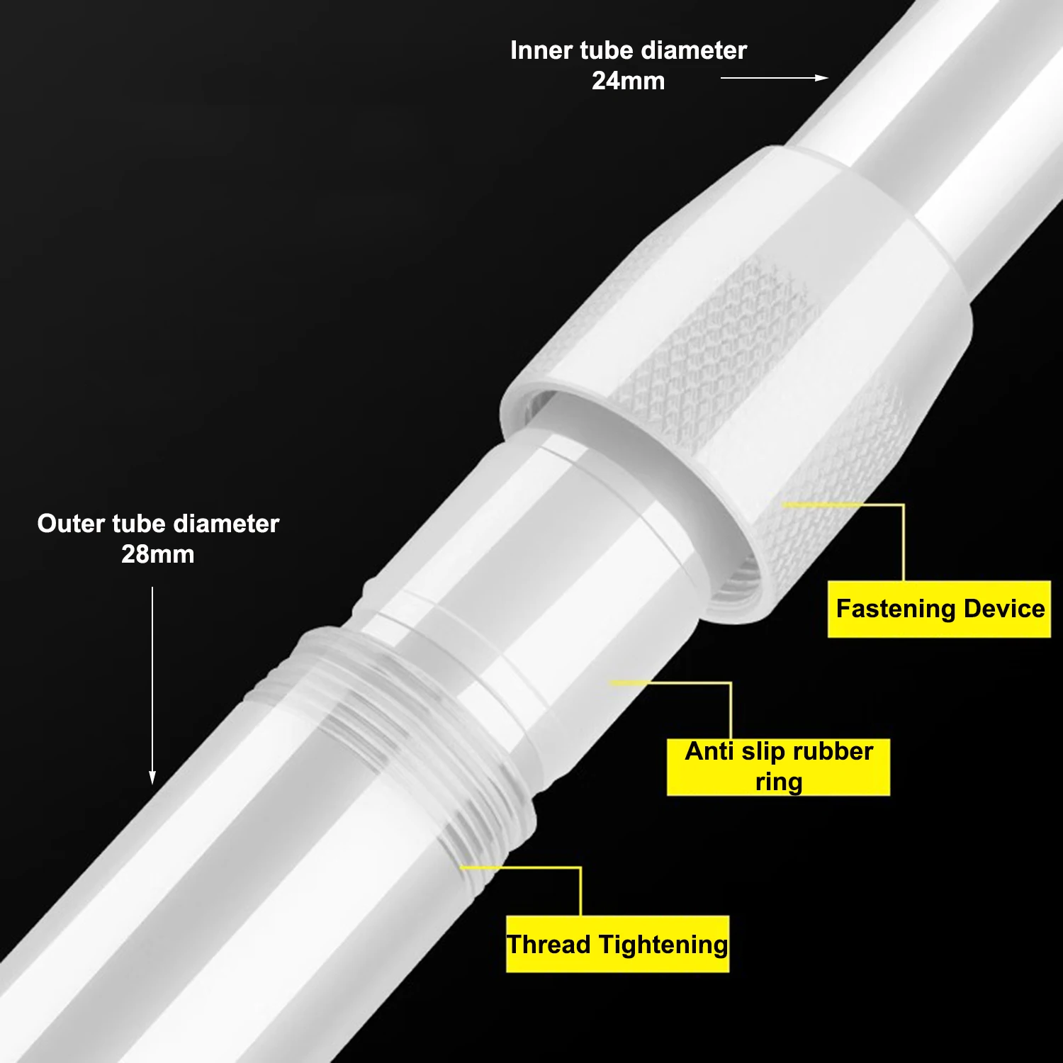 75-150cm/1meter-2meter Retractable Aluminum Wall Ceiling Mount Long Arm Bracket for CCTV Security Camera Projector Installation
