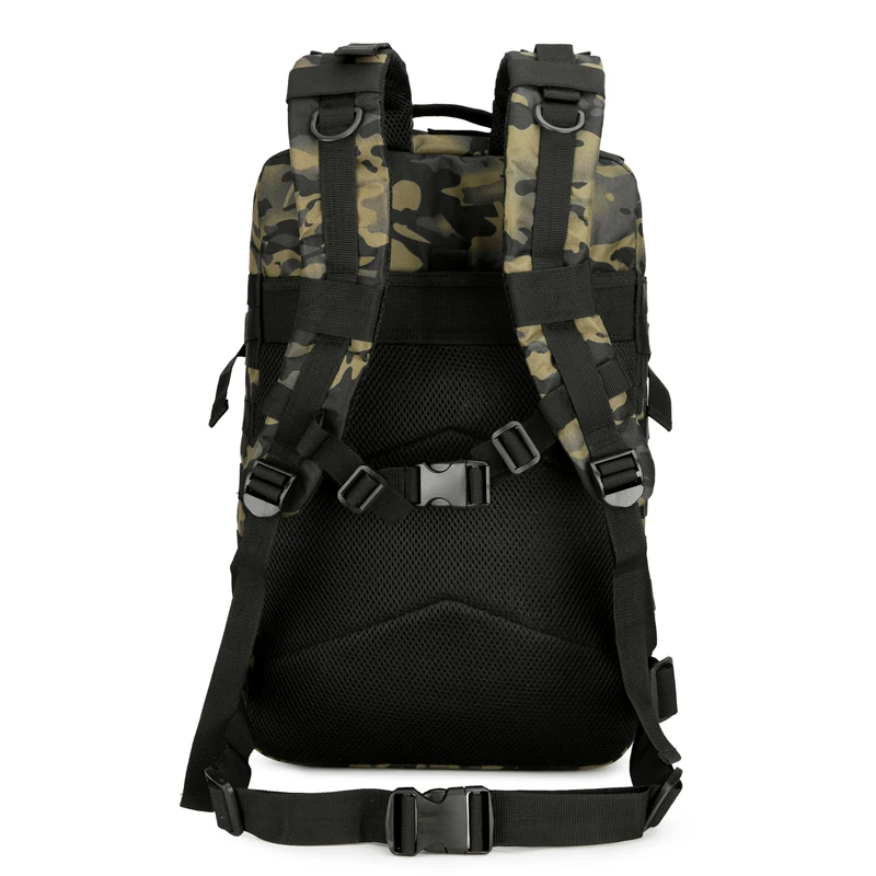 Toposhine التكتيكية كامو على ظهره 46L العسكرية مول نظام الظهر المشي لمسافات طويلة التخييم الصيد دائم أكياس النايلون مقاوم للماء