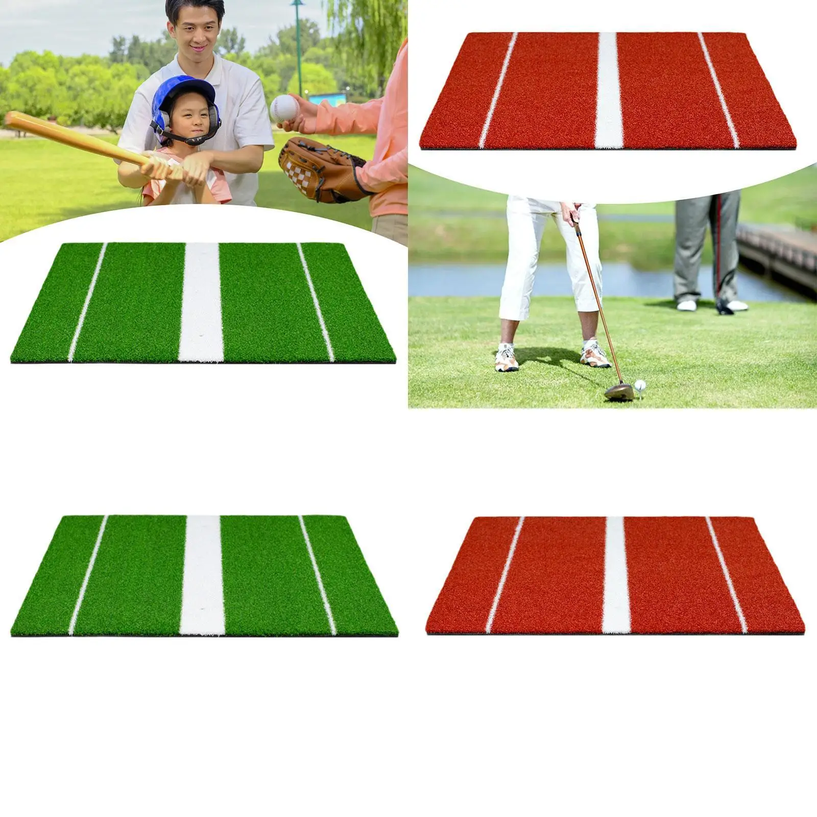 

Golf Hitting Mat Wear Resistant Golf Swing Training Mat for Home Yard Office